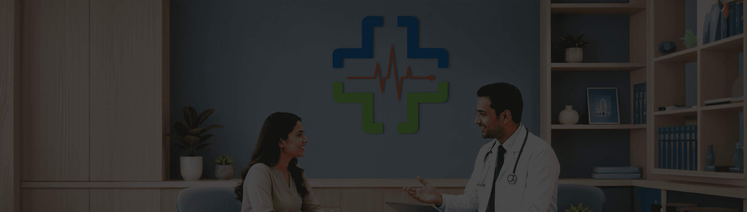 Doctor consulting a patient